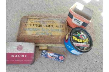 Old Automotive Tins etc