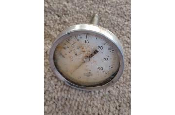 Vintage Industrial Pressure Gauge