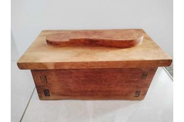 Antique Shoeshiner Boy Box