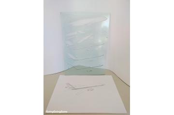 Air NZ Boeing stencil