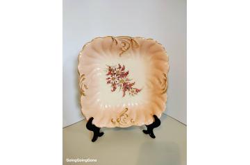 Antique Carl Teichert square bowl