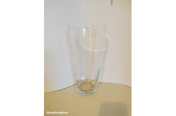 Extra large glass vase