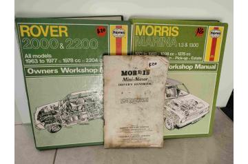 Old Rover & Morris Manuals