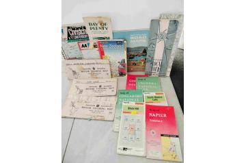 Bulk Vintage NZ Maps