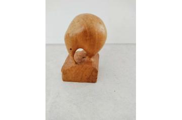 NZ Beech Carved Kiwi