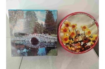 2 Large Vintage Tins