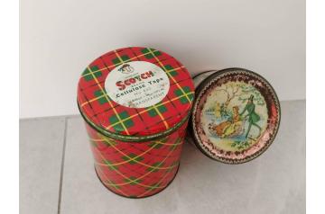 2 Vintage Round Tins
