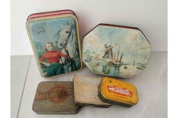 Bulk Small Vintage Tins