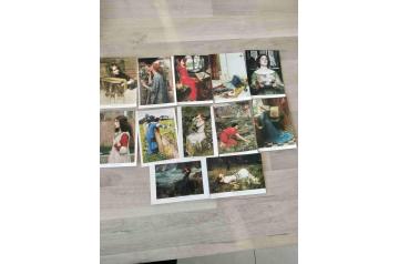 Vintage Art Gallery Post Cards 1#