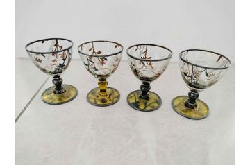 1950s Libbey 22kt Gold Glasses