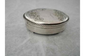 Silver plated Trinket Box