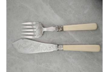 Vintage Bone Handled Serving Set