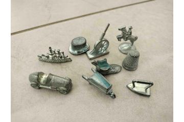 Metal Monopoly Pieces