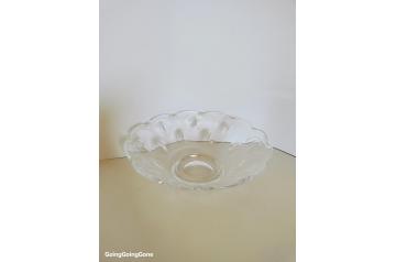 Large vintage glass bowl