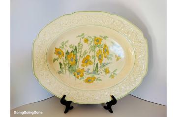 1930's Crown Ducal Florentine platter