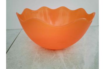Vibrant Orange picnic Bowl