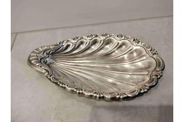 Silver plated Clam Shell Serving