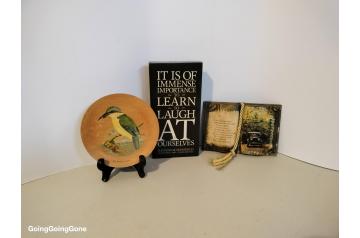 Wooden decor items