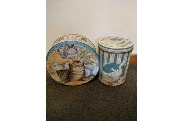 Animal Themed Storage Tins