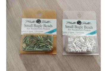 New Small Bugle Glass Beads