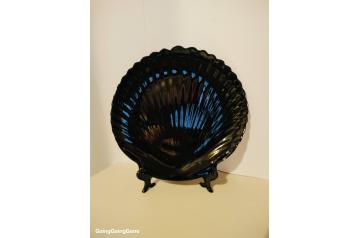 Arcoroc glass shell platter