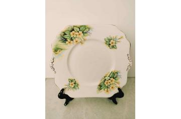 Vintage Vibrant Gladstone Plate