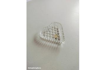 Bohemia Crystal heart trinket
