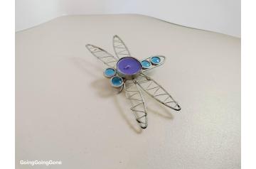 Dragonfly candle holder