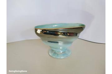 Maling Lustreware mantel vase