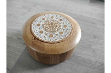Bamboo Holder with soap