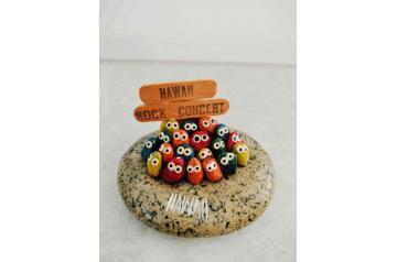 Vintage Rock Concert Paperweight