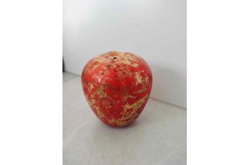 Plaster Apple Decor