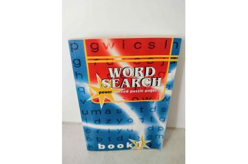 Blue Word Search Book