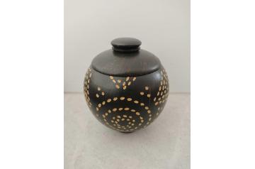 Handcrafted Wooden Pot